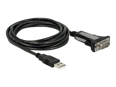 Delock Adapter USB Type-A to 1 x serial RS-232 DB9