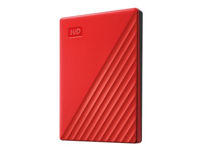 WD My Passport/2TB/HDD/Externí/2.5"/Červená/3R
