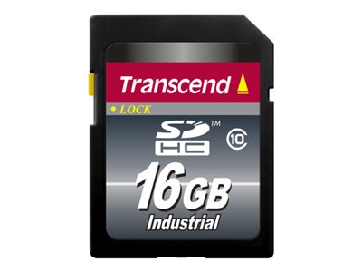 Transcend 16GB SDHC průmyslová paměťová karta, Class 10