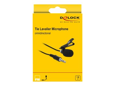 Delock Tie Lavalier Microphone Omnidirectional