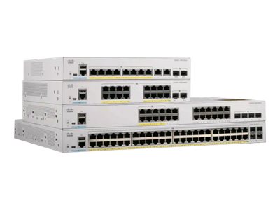 Catalyst C1000-48P-4G-L, 48x 10/100/1000 Ethernet PoE+ and 370W PoE budget ports, 4x 1G SFP uplinks