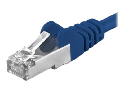 Premiumcord Patch kabel CAT6a S-FTP, RJ45-RJ45, AWG 26/7 3m, modrá