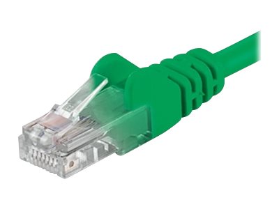 PremiumCord Patch kabel UTP RJ45-RJ45 level 5e 0.5m zelená