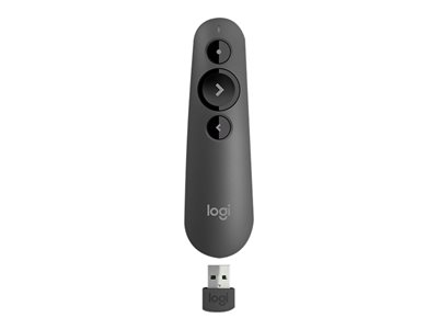 PROMO Logi Wireless Presenter R500, USB GRAPHITE