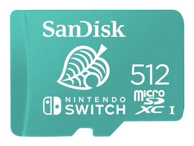 SanDisk 512GB paměťová karta pro Nintendo Switch