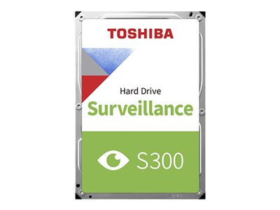 TOSHIBA HDD S300 Surveillance (SMR) 2TB, SATA III, 5400 rpm, 128MB cache, 3,5"
