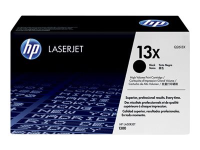 HP 13X Black LJ Toner Cart, Q2613X (4,000 pages)