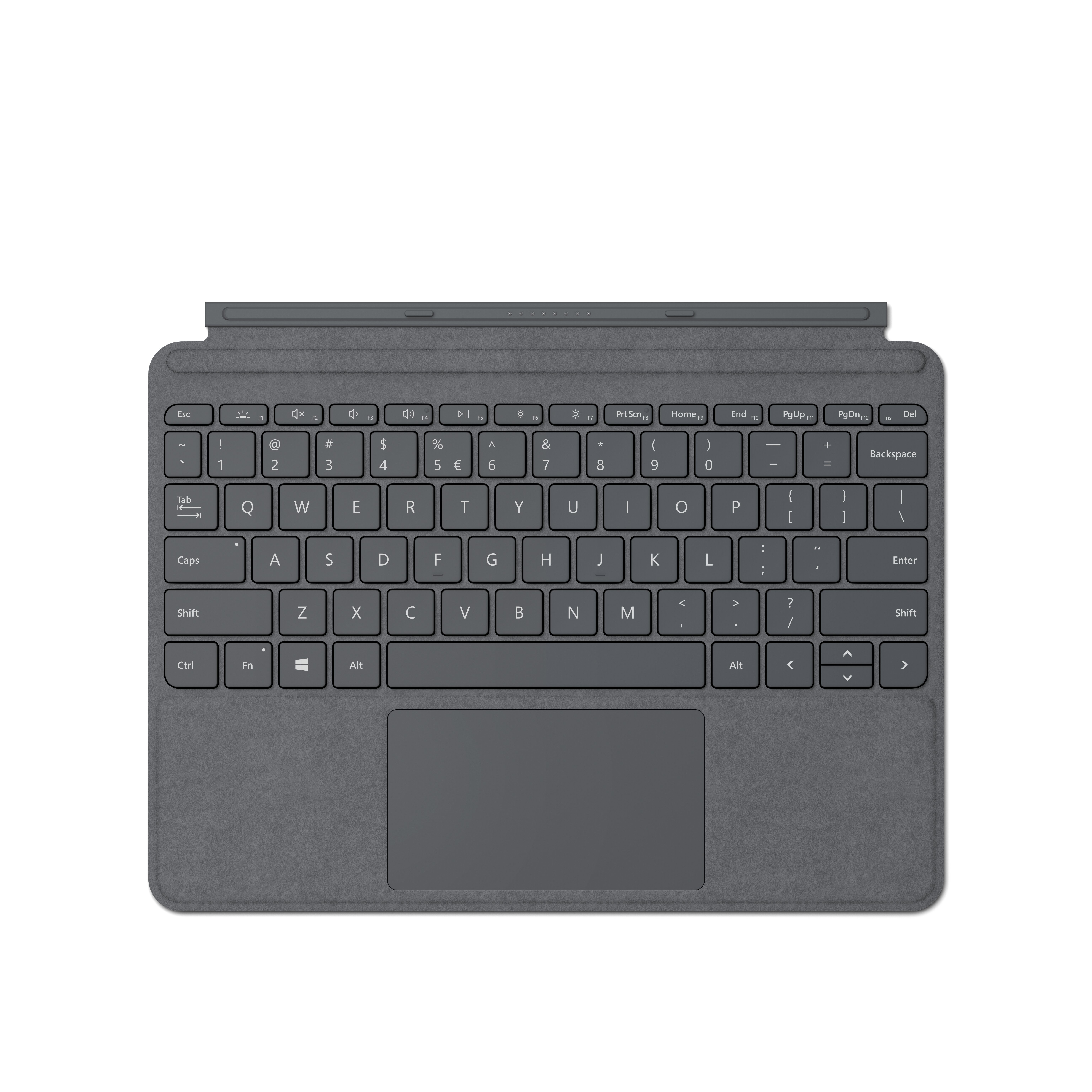 Microsoft Surface Go Type Cover - Light Charcoal - UK