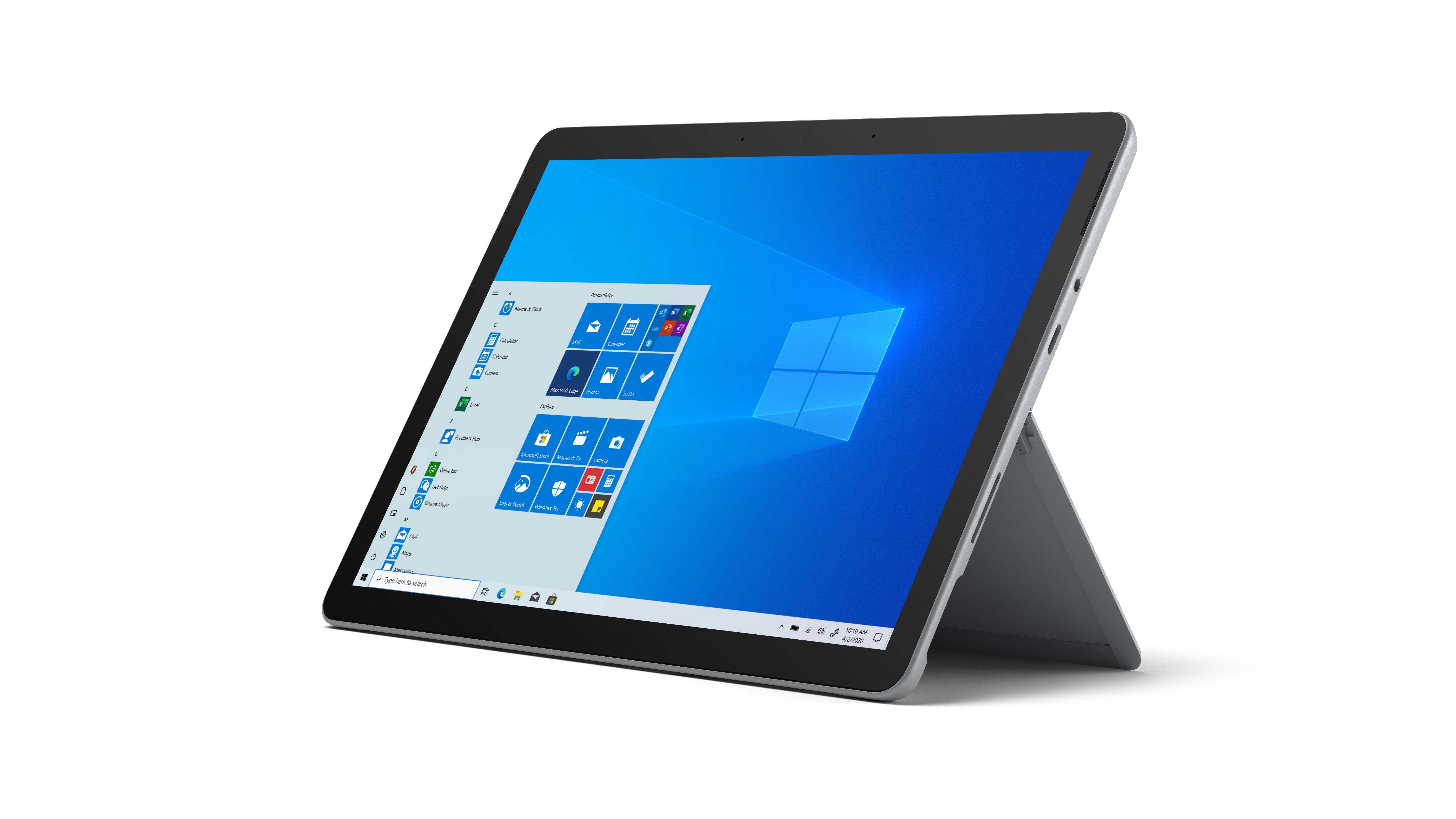 Microsoft Surface Go 3 - 10.5"/Pentium Gold 6500Y/4GB/64GB/UHD Graphics 615/W10 PRO - platinová