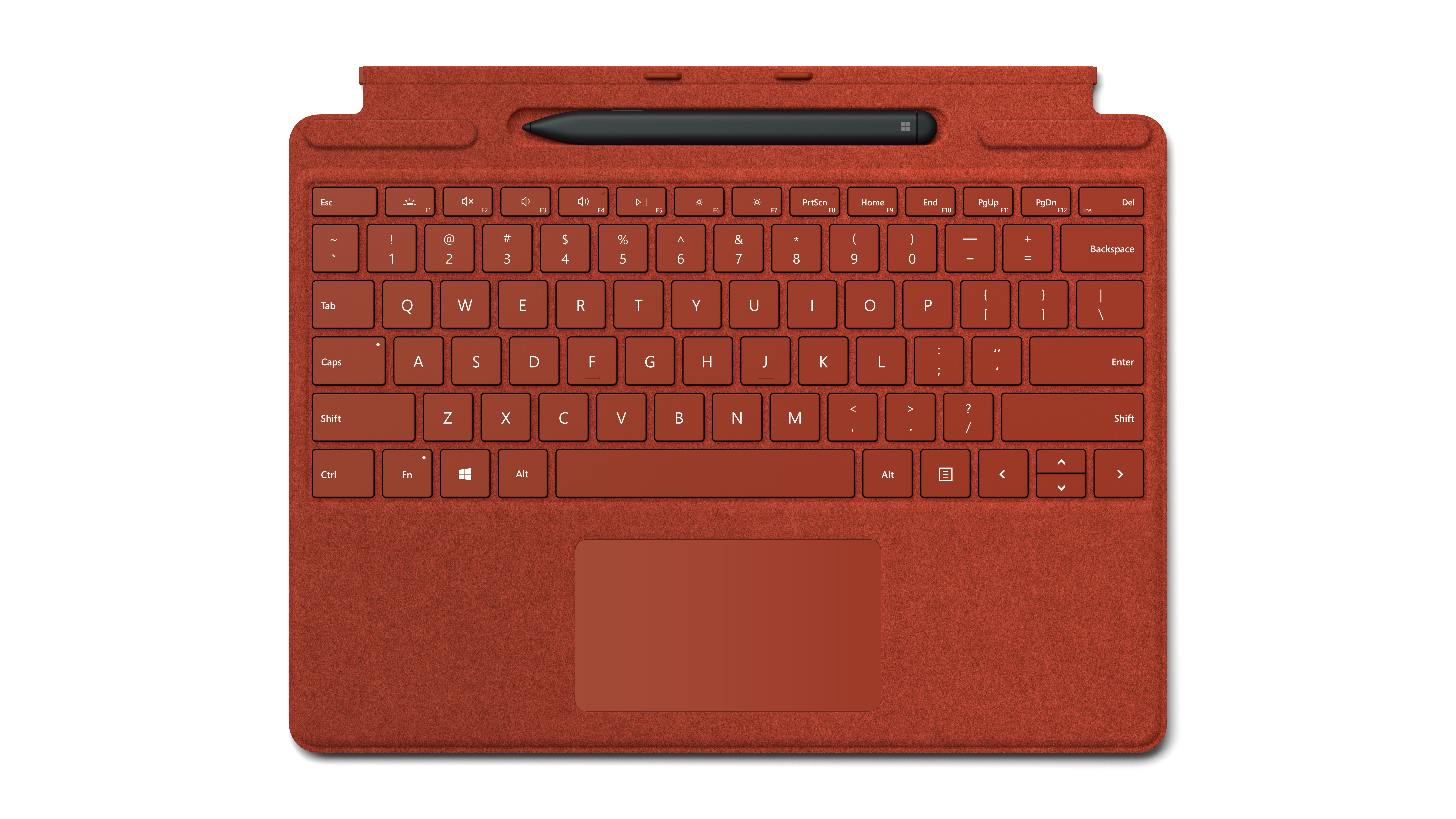 Microsoft Surface Pro Signature Type Cover + Slim Pen 2 bundle - UK - poppy red- komerční